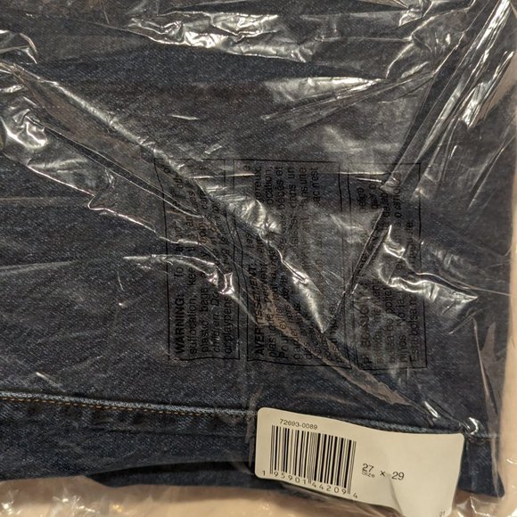 Levi's RIBCAGE STRAIGHT ANKLE WOMEN'S JEANS 27x29 NWT - Picture 4 of 7